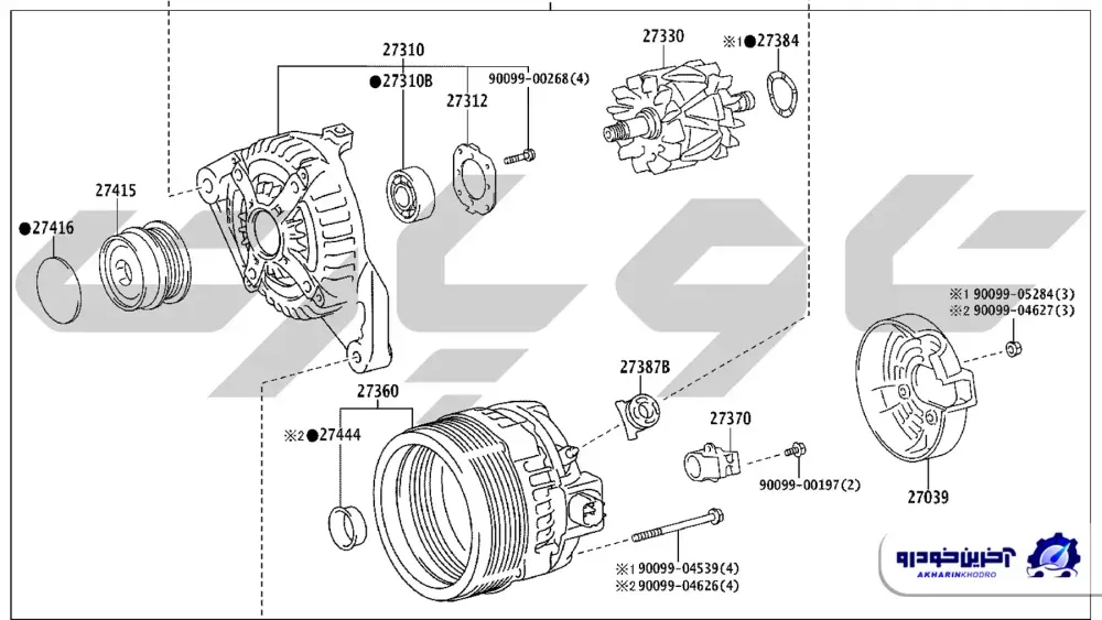 چگونه قطعهای کاملاً سازگار با تویوتا یا لکسوس خود پیدا کنیم؟
