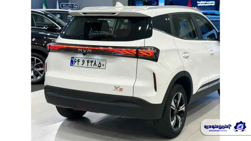 ام وی ام X5 مدیران خودرو وارد بازار شد + قیمت