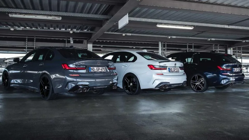 بامو M340i با تیونینگ جی پاور