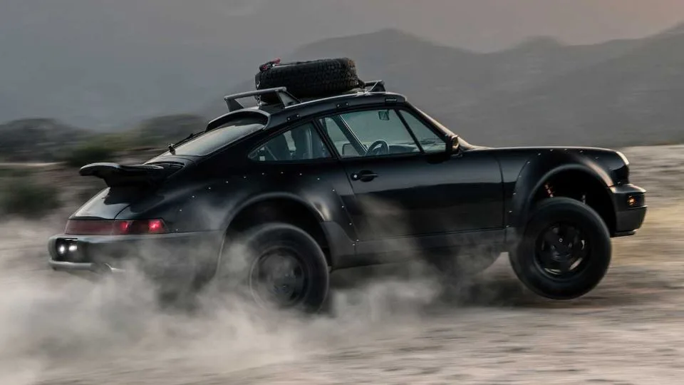 تبدیل پورشه 911 به خودروی آفرود