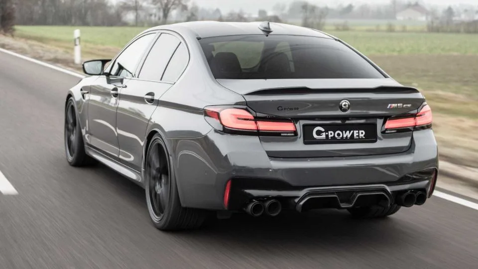 بامو M5 CS با تیونینگ جیپاور