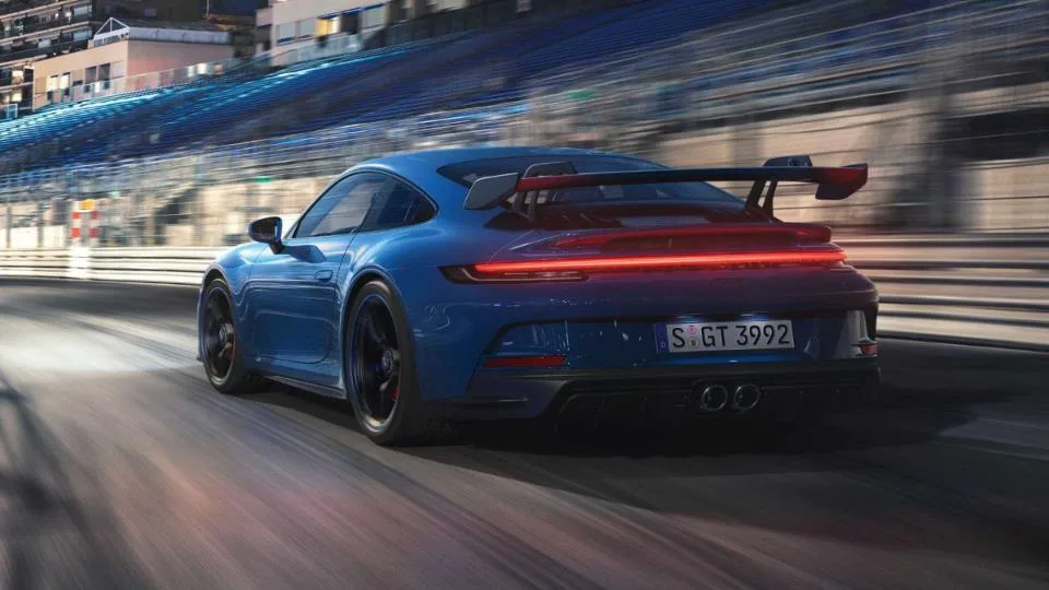 سیستم تعلیق پورشه 911GT3 مدل 2022 