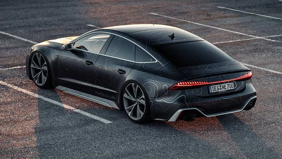 آئودی RS7 با تیونینگ Black Box-Richter