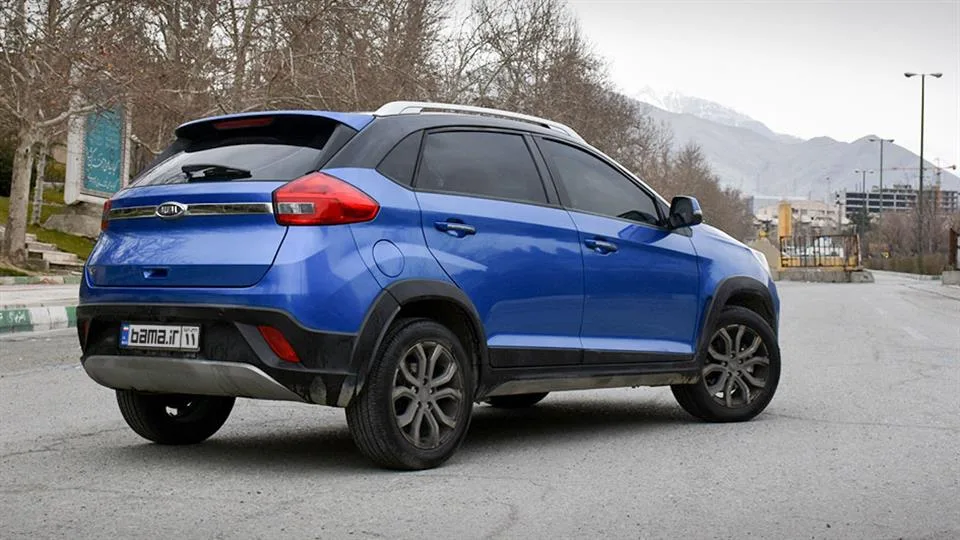 نمای عقب ام وی ام X22