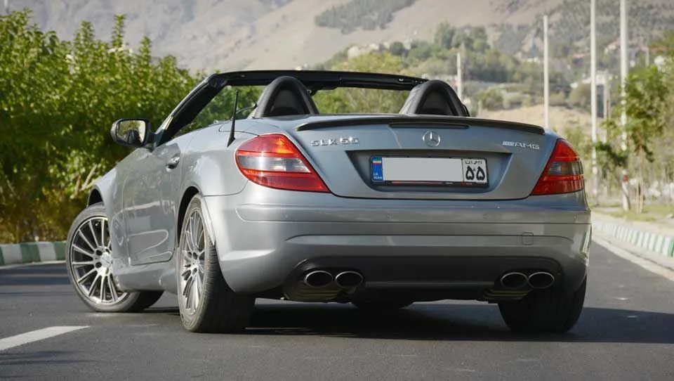 تست و بررسی مرسدس بنز SLK55 AMG