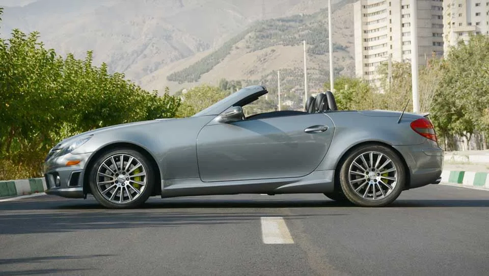 تجربه رانندگی با مرسدس بنز SLK