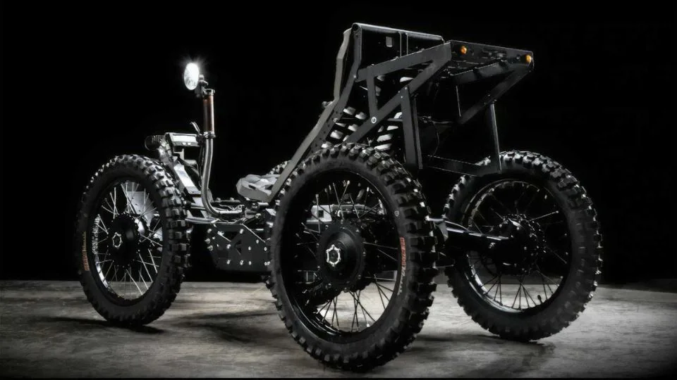 اوترایدر کایوت سبکترین 4WD دنیا برای آفرود معلولین