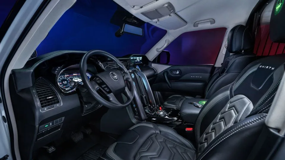 W Motors غیاث نسخهای خاص از نیسان پاترول برای پلیس دوبی