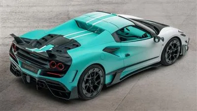 منصوری F8XX اسپایدر Tempesta Turchese
