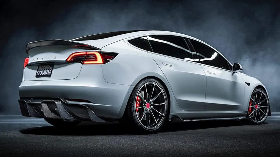 پکیج تیونینگ Vorsteiner برای تسلا مدل 3