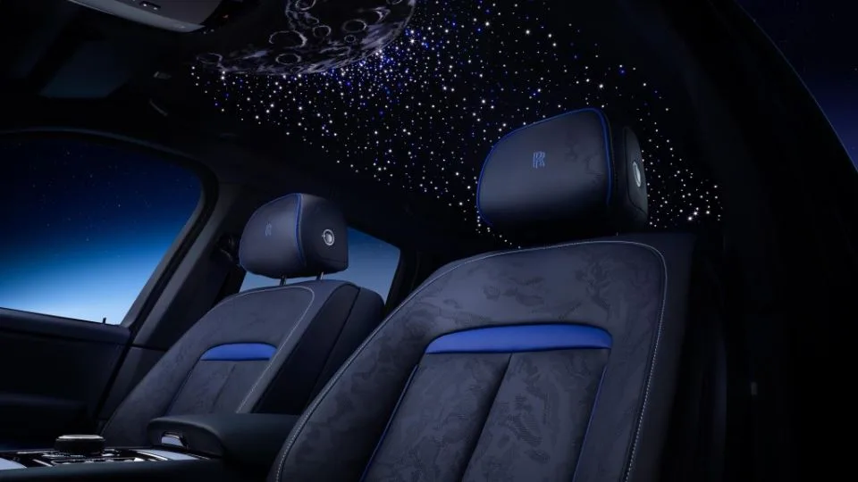 رولزرویس کالینان بلک بج Blue Shadow