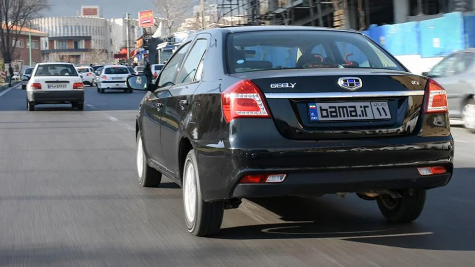 تجربه رانندگی با جیلی GC6