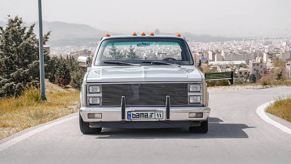 وانت شورولت C10 مدل 1977 تک کابین تک دیفرانسیل