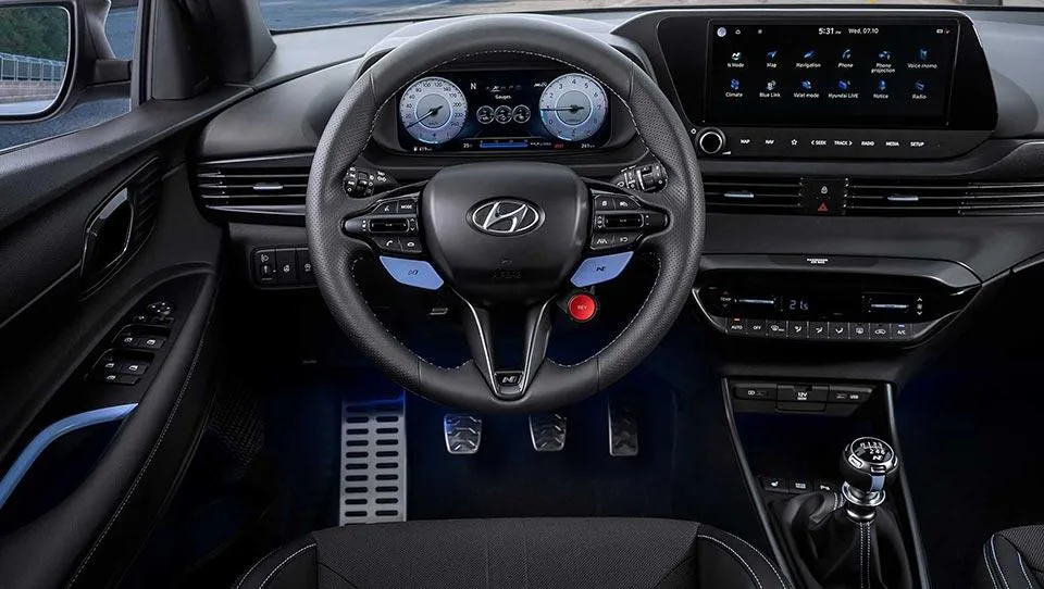 کابین هیوندای i20 N مدل 2021