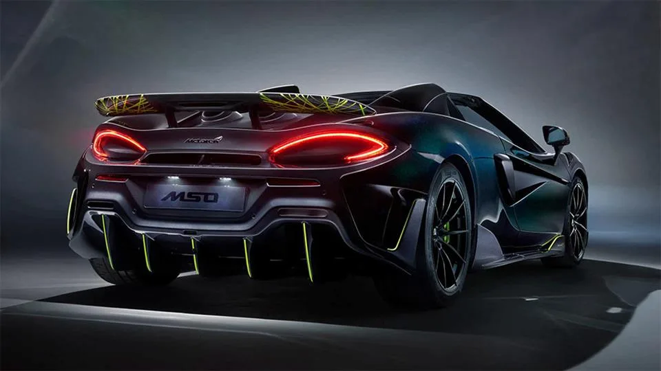 سخهای خاص از مکلارن 600LT اسپایدر