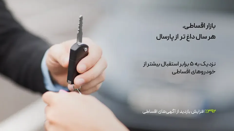 افزایش بازدید اقساطی‌ها