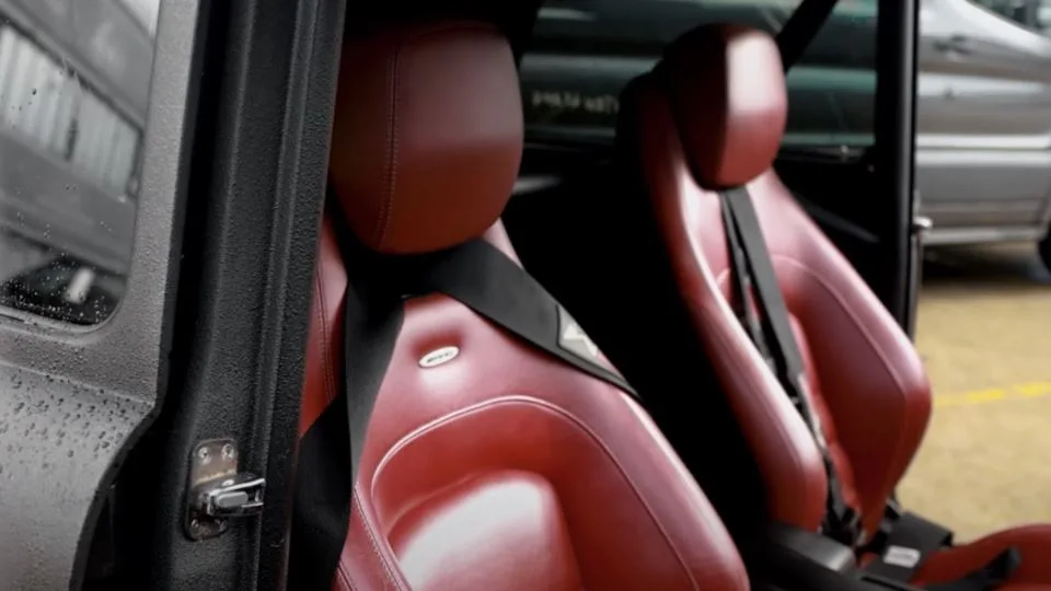 بنز پونتون کلاسیک ترسناک با پیشرانه AMG