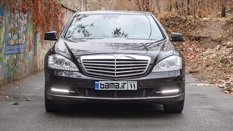 طراحی نمای جلو مرسدس‌بنز S350
