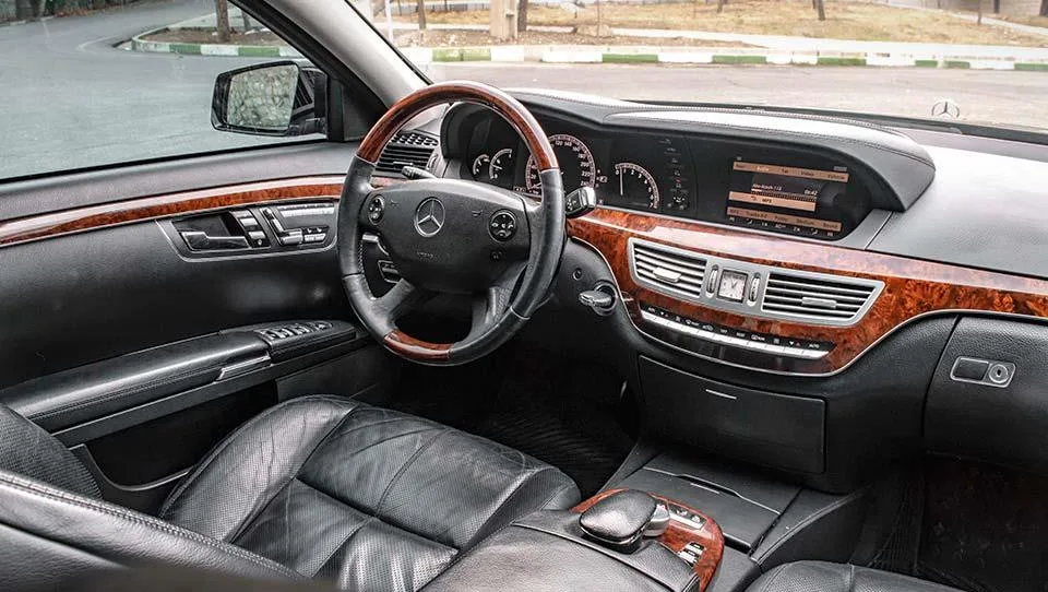 طراحی کابین مرسدس‌بنز S350