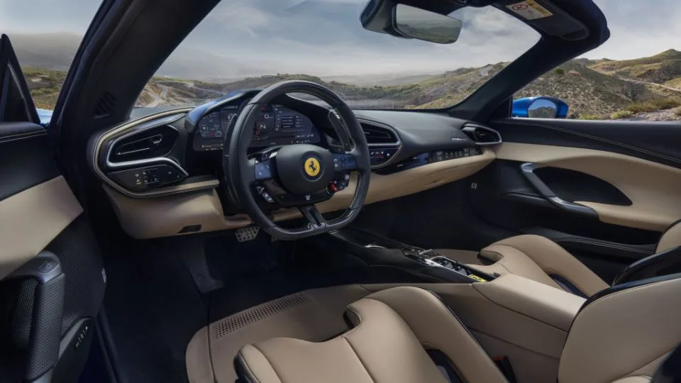 فراری 296GTS سوپراسپرت شش سیلندر - Ferrari 296 GTS