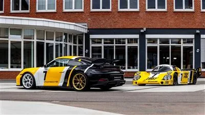 نسخه ویژه از پورشه 911GT3 با رنگآمیزی شبیه به 956