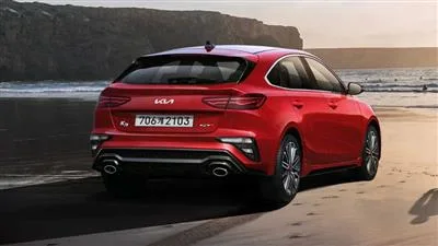 طراحی نمای عقب کیا K3 GT فیسلیفت