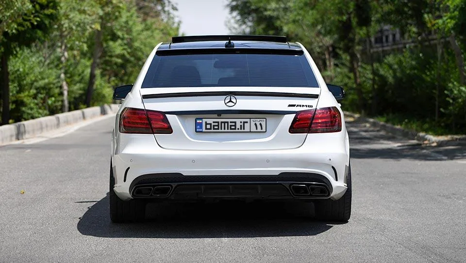 طراحی نمای عقب مرسدس بنز E250