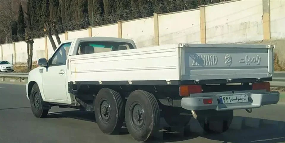 وانت پادرا پلاس شش چرخ