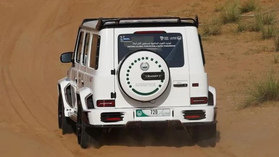 منصوری P720 عضو جدید ناوگان پلیس دوبی