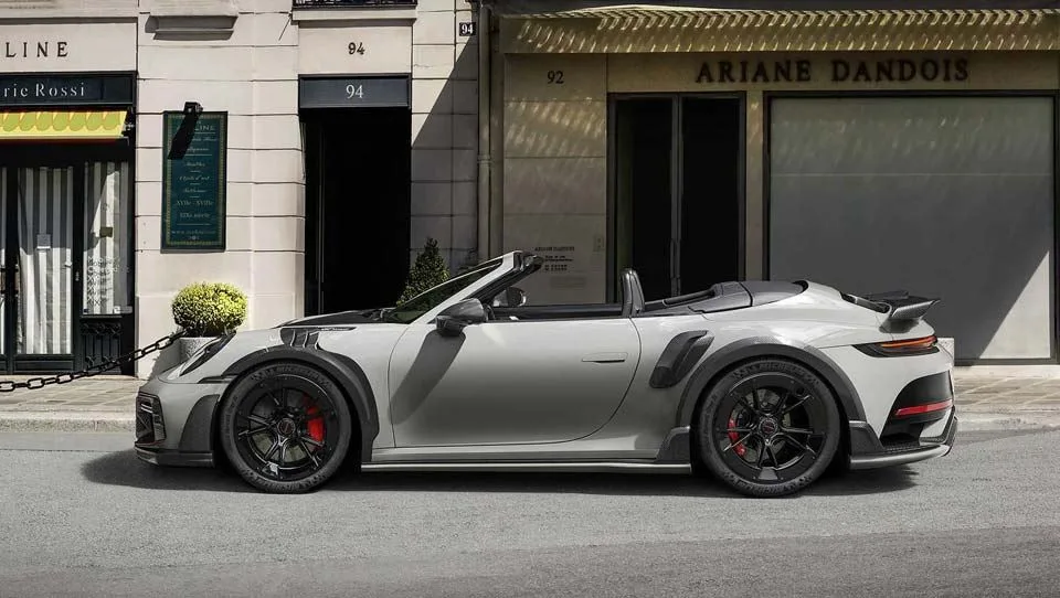 تیونینگ پورشه 911 روباز تکآرت GTstreet R