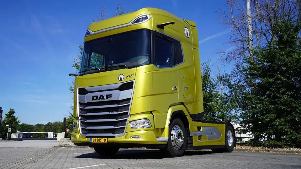 بررسی کامیون کشنده داف ایکس جی (DAF XG)