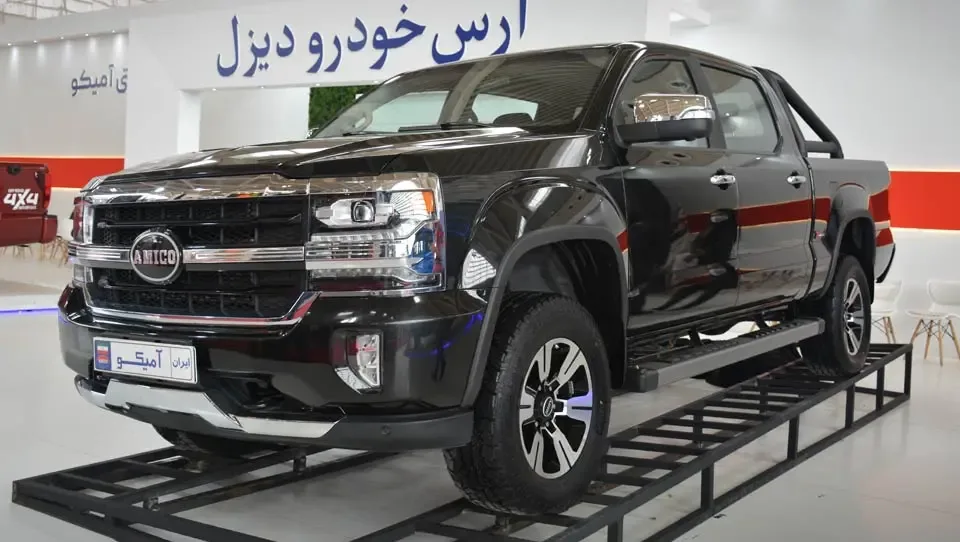بررسی پیکاپ آمیکو آرتیستون ارس خودرو دیزل