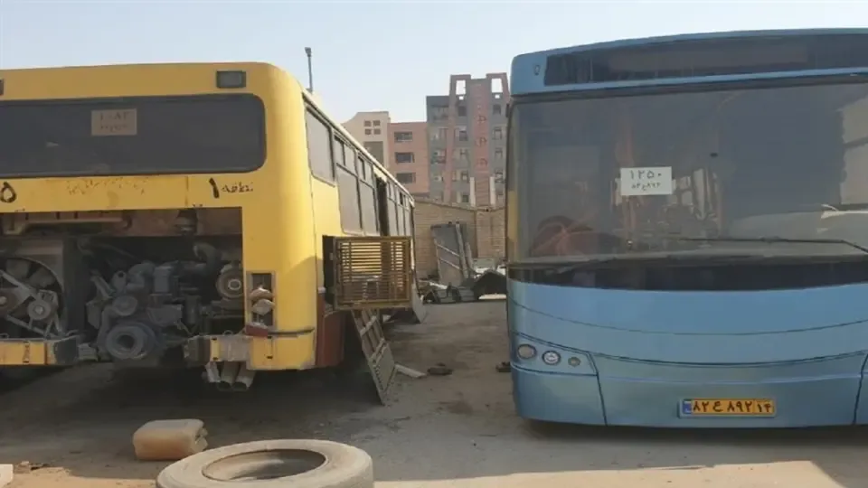 ۶ هزار اتوبوس فرسوده در کشور فعال هستند