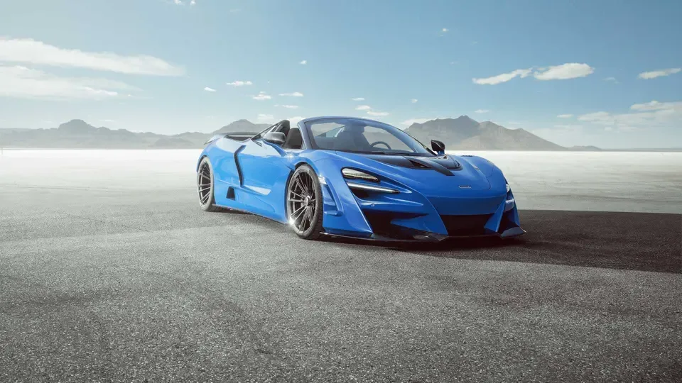 مک‌لارن 720S اسپایدر با تیونینگ نوویتک