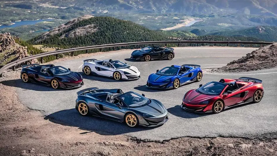 معرفی نسخه‌های خاص از مک‌لارن 600LT