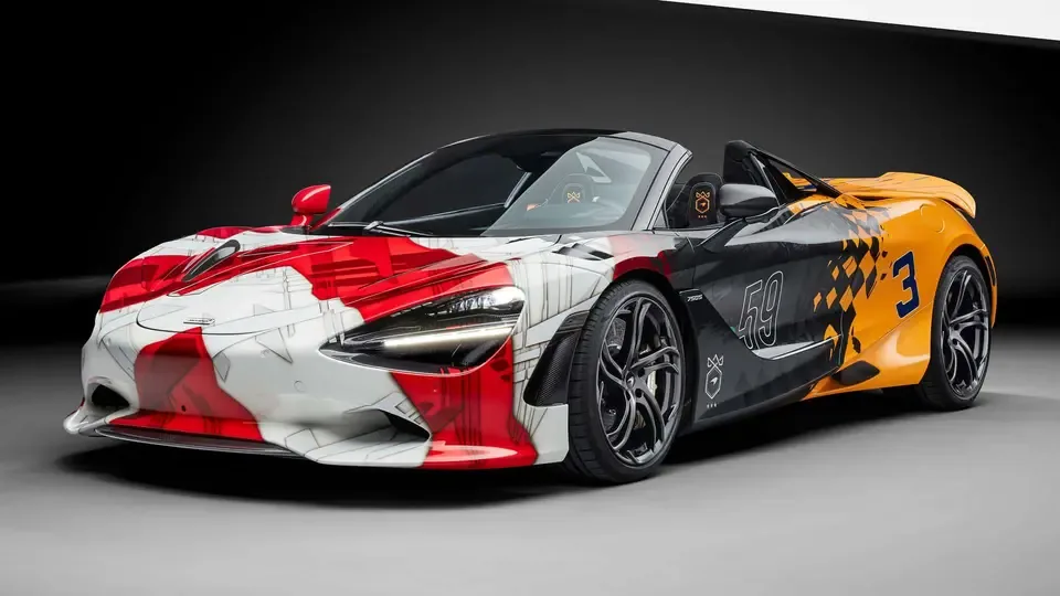 مک‌لارن 750s نسخه 3 تاج