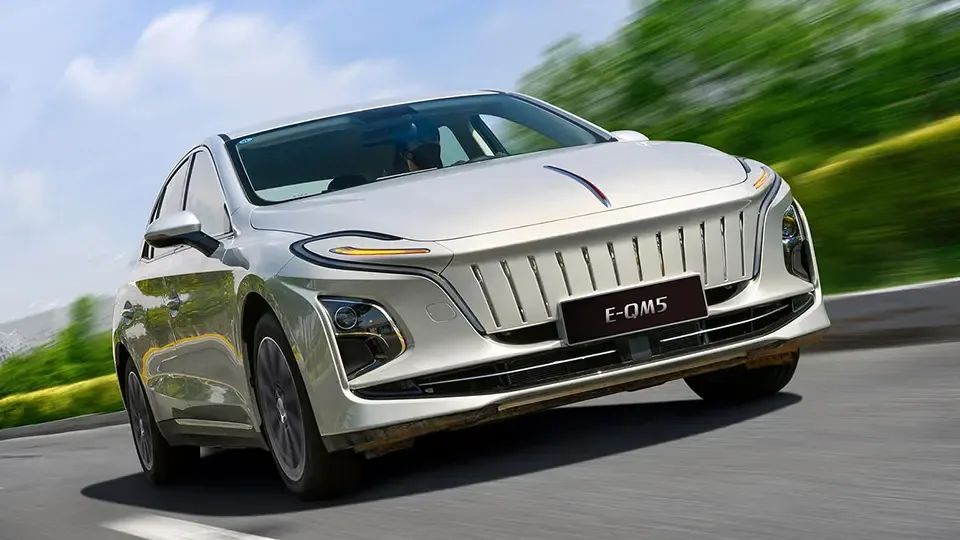 بررسی هونگچی EQM5 برقی بی ام کارز (Hongqi EQM5)