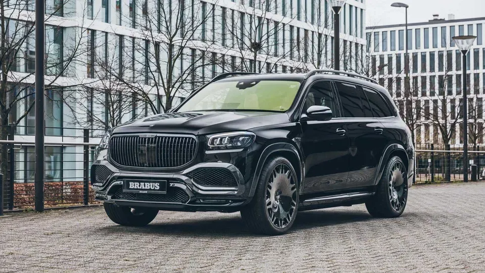 تقویت مرسدس-می‌باخ GLS600 توسط برابوس