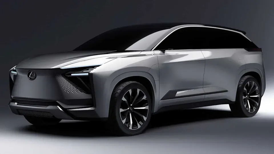 تصاویر اولیه از شاسی‌بلند برقی لکسوس