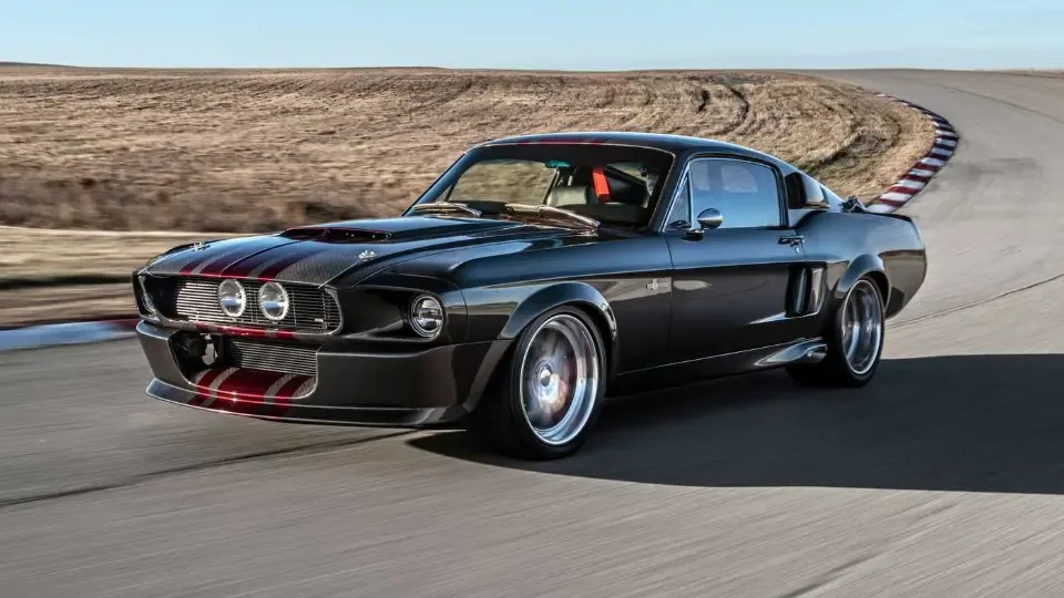 بازسازی موستانگ شلبی GT500CR مدل 1967