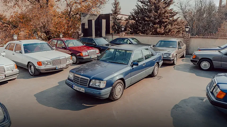 گزارش تصویری از جشن 40 سالگی مرسدس بنز E کلاس W124