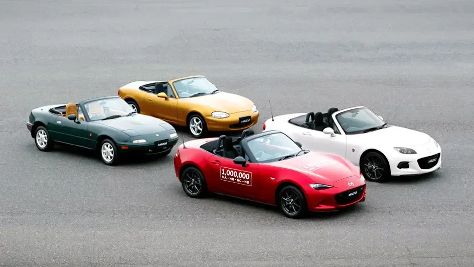 تاریخچه مزدا MX-5