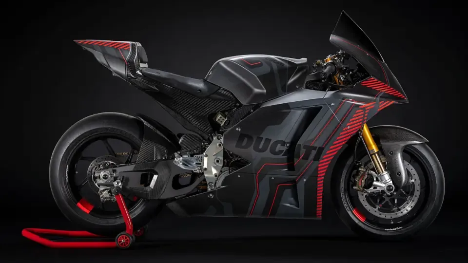 رونمایی دوکاتی از MotoE V21L