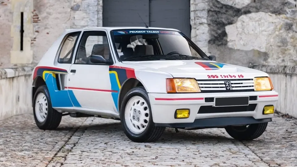 حراج یک دستگاه پژو 205 Turbo 16