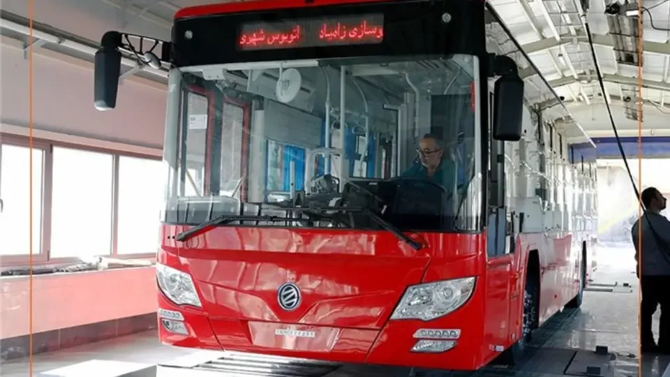 تولید اتوبوس شهری اروند زامیاد آغاز شد