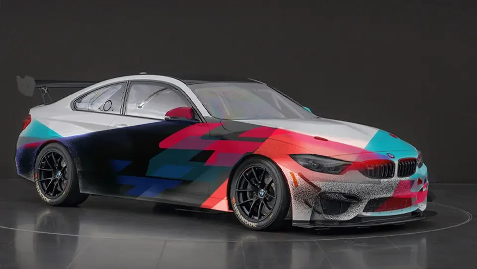 جشنواره رنگ روی ب‌ام‌و M4 تیپ GT4