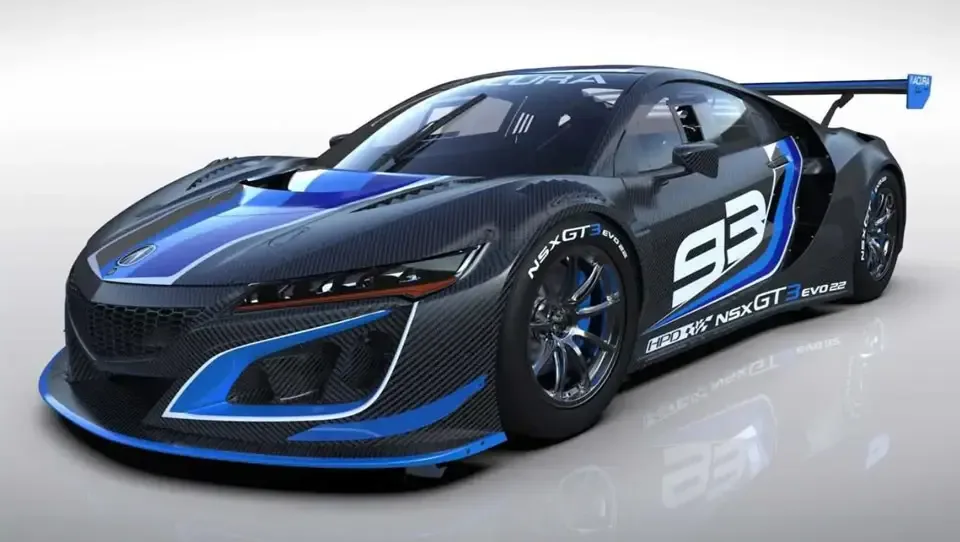 معرفی آکورا NSX GT3 Evo22