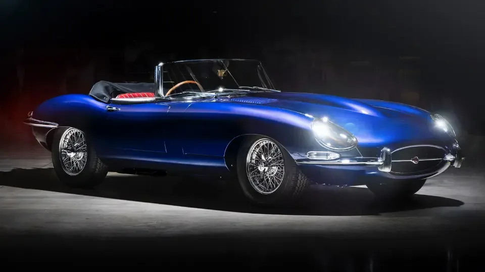 بازسازی استادانه جگوار E-Type مدل 1969