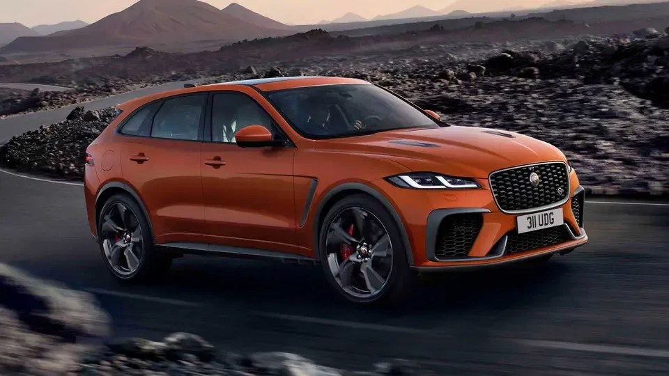 معرفی جگوار F-Pace سری SVR مدل 2021