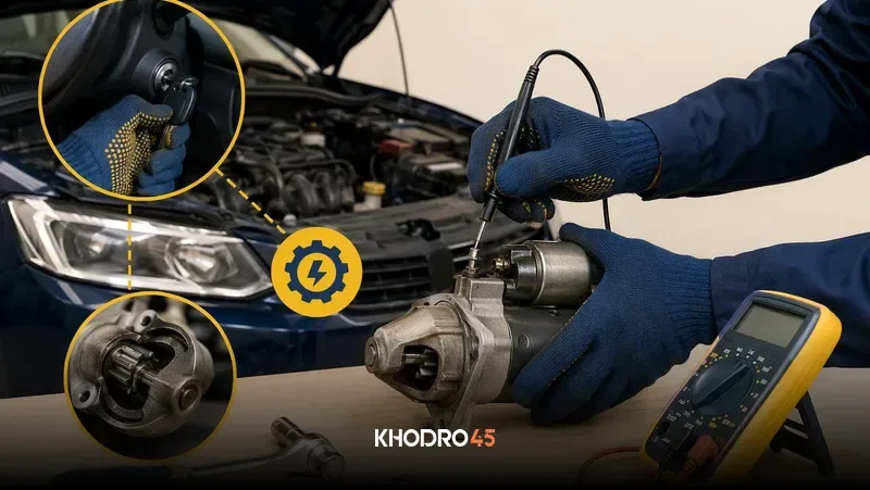 علائم خرابی استارت ماشین؛ عیب‌یابی و تعمیر